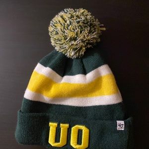 Oregon ducks 47 brand beanie.